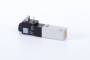 Distribuitor 5/2 electric, monostabil, montaj pe placa, tip MH, porturi placa