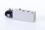 Distribuitor 5/2 electric, monostabil, montaj pe placa, tip MH, porturi distribuitor