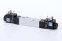 Distribuitor 5/2 electric, bistabil, montaj placa, tip MH, porturi placa