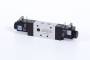 Distribuitor 5/3 electric, centru inchis, montaj in linie - pe placa, G 1/8, 650 l/min