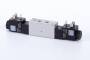 Distribuitor 5/3 electric, montaj pe placa, centru exhaustat, porturi distribuitor, tip MH