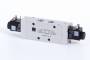 Distribuitor 5/3 electric, centru presurizat, montaj in linie - pe placa, G 3/8, 2250 l/min