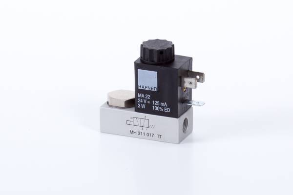 Distribuitor 3/2 electric, actionare directa - temperaturi scazute
