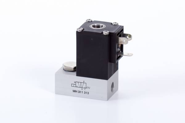 Distribuitor 3/2 electric, monostabil - Banjo, NC, porturi G 1/8, banjo G 1/8, 150 l/min