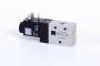 Distribuitor 3/2 electric, monostabil, montaj in linie tip MH, NC, G 1/8, 650 l/min
