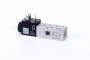 Distribuitor 3/2 electric, monostabil, montaj in linie tip MH, NO, porturi M5, 180 l/min