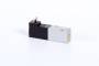 Distribuitor 3/2 electric, monostabil, montaj pe placa-baterie, porturi placa