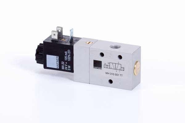 Distribuitor 3/2 electric, monostabil - temperaturi scazute
