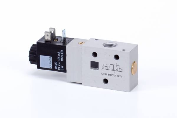 Distribuitor 3/2 electric, monostabil - temperaturi scazute