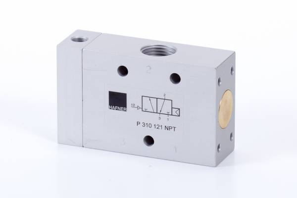 Distribuitor 3/2 monostabil - actionare pneumatica, arc pneumatic, 1/2 NPT, 3000 l/min