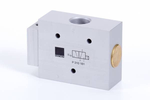 Distribuitor 3/2 monostabil - actionare pneumatica, arc pneumatic, G 3/4, 6000 l/min