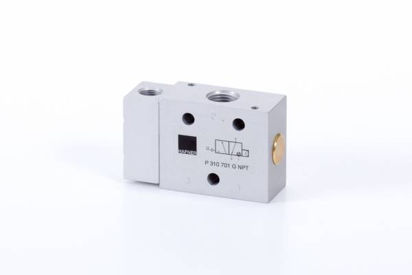 Distribuitor 3/2 monostabil - actionare pneumatica, arc pneumatic, 1/4 NPT, 1250 l/min