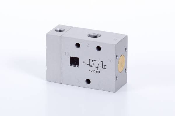 Distribuitor 3/2 monostabil - actionare pneumatica, arc pneumatic, G 1/4, 1450 l/min