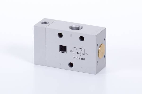 Distribuitor 3/2 monostabil - actionare pneumatica, arc mecanic, G 3/8, 2250 l/min