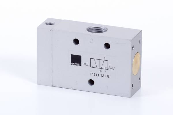 Distribuitor 3/2 monostabil - actionare pneumatica, arc mecanic, G 1/2, 3000 l/min