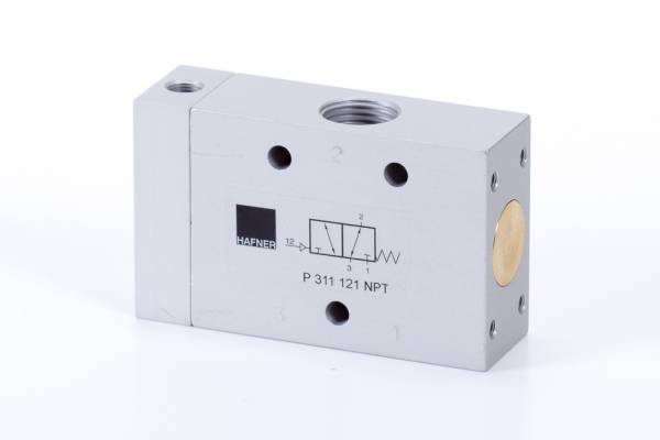 Distribuitor 3/2 monostabil - actionare pneumatica, arc mecanic, 1/2 NPT, 3000 l/min