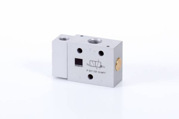 Distribuitor 3/2 monostabil - actionare pneumatica, arc mecanic, 1/4 NPT, 1250 l/min