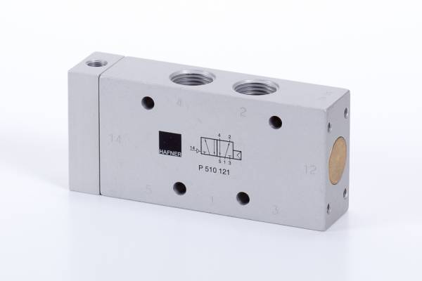 Distribuitor 5/2 monostabil - actionare pneumatica