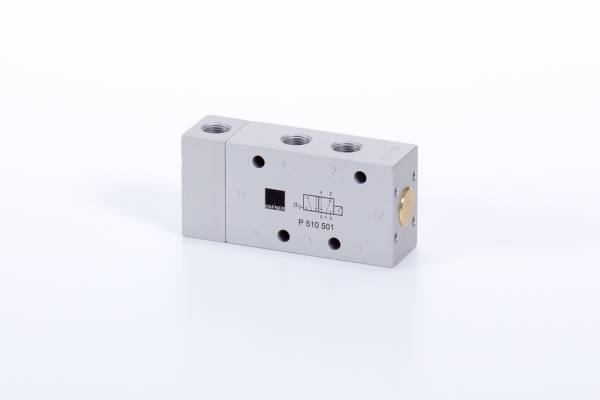 Distribuitor 5/2 monostabil - actionare pneumatica
