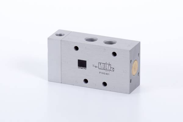 Distribuitor 5/2 monostabil - actionare pneumatica