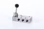 Distribuitor 5/2 actionare manuala, cu maneta - INOX