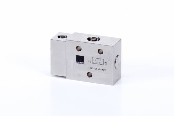 Distribuitor 3/2 pneumatic - INOX