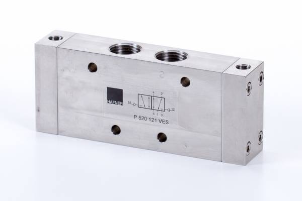 Distribuitor 5/2 pneumatic, bistabil - INOX