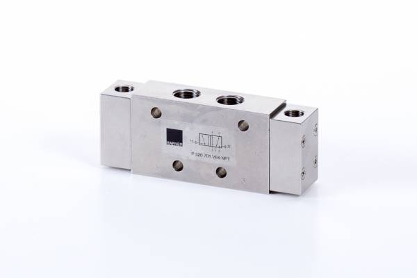 Distribuitor 5/2 pneumatic, bistabil - INOX