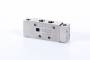 Distribuitor 5/3 pneumatic, centru presurizat - INOX