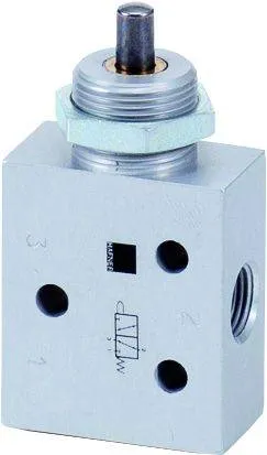 Distribuitor 3/2 temperatura scazuta - actionare mecanica