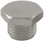 Dop cu hexagon extern, filet M5, PN 150, alama nichelata