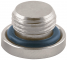 Dop cu hexagon intern, filet G 3/4&QUOT; cu O-ring, alama nichelata
