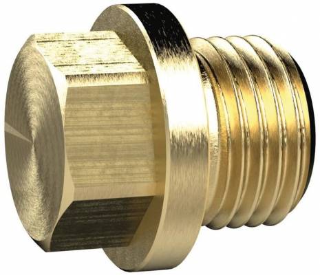 Dop cu hexagon extern si guler, filet G 1/8&QUOT;, alama