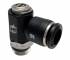 Drosel cu filet ext. G 1/4&QUOT; si conector push-in 6 mm, reglaj cu surubelnita, droselizare furtun - filet