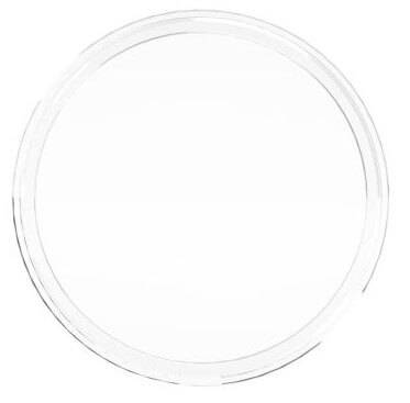 Ecran din plastic fara indicator, Ø 40 mm