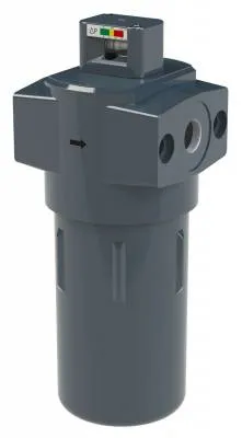 Filtru cu carbune activ si manometru diferential