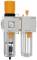 Grup preparare aer FR+L G 3/8&QUOT;, 1800 l/min, purjare automata, manometru patrat - seria SMART