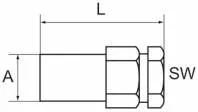 Filtru seria Inline cu filete interioare G 1/2&QUOT;