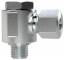 Fiting L banjo cu filet ext. si O-ring, G 1/2&QUOT;, tub Ø15mm, 315bar, otel galvanizat
