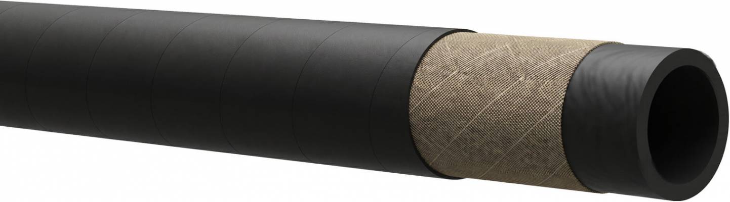 Furtun din cauciuc EPDM 20x30 mm pentru apa fierbinte max. 120°C