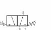 Presostat pneumatic 3/2