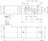 Distribuitor 5/2 electric, monostabil, montaj pe placa, tip MD, porturi placa