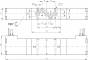 Distribuitor 5/3 electric, montaj pe placa, centru inchis, porturi placa, tip MD