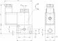 Distribuitor 2/2 electric, monostabil, montaj in linie tip MH