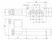 Distribuitor 5/2 monostabil - montaj placa tip B