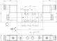 Distribuitor 5/3 electric, centru inchis tip MH
