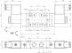 Distribuitor 5/3 electric, centru inchis - temperaturi scazute