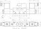 Distribuitor 5/3 electric, montaj pe placa, centru presurizat, porturi distribuitor, tip MH