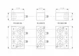 Sistem modular de placi pentru distribuitoare 5/2 si 5/3, tip R-5-503 G
