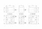 Placa capat - dreapta, sistem modular placi - distribuitoare 3/2